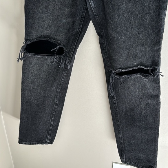 ZARA RIPPED MOM JEANS - Picture 6 of 7